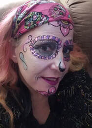Sugar Skull-Day of the dead face paint design 2