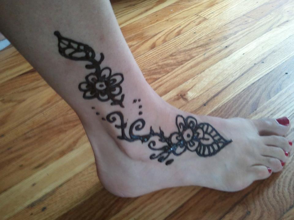 Henna Tattoo Terry Foot