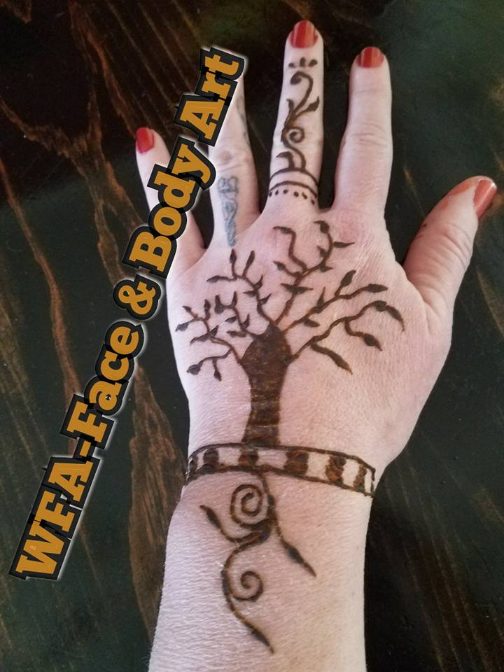 Henna Tattoo Tree of Life